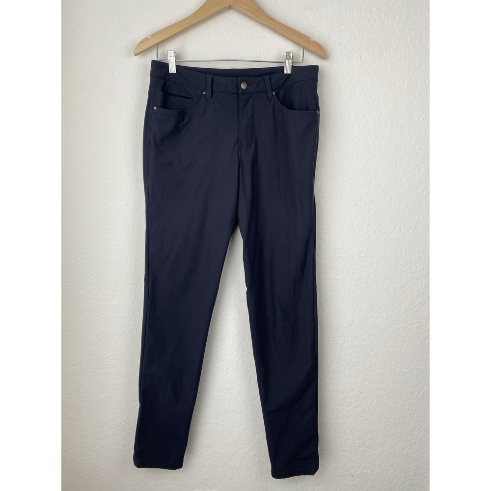 Lululemon Mens 30 ABC Pants Slim Dark Gray 30x31 Chino Performance
